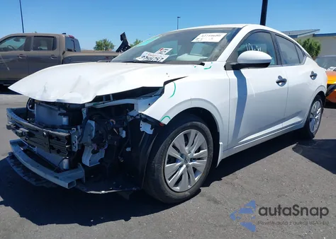 2025 Nissan Sentra S from USA, damaged, VIN 3N1AB8BV8SY256906